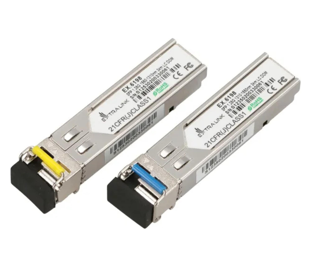 ExtraLink SFP 1.25G WDM  jednomodowy 3km LC PARA - 1542995 - zdjęcie 2